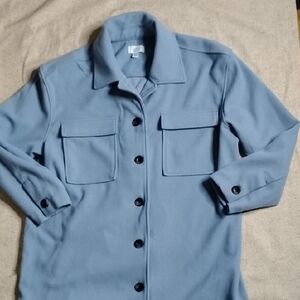 croft & barrow Women's Light Blue Utility Jacket